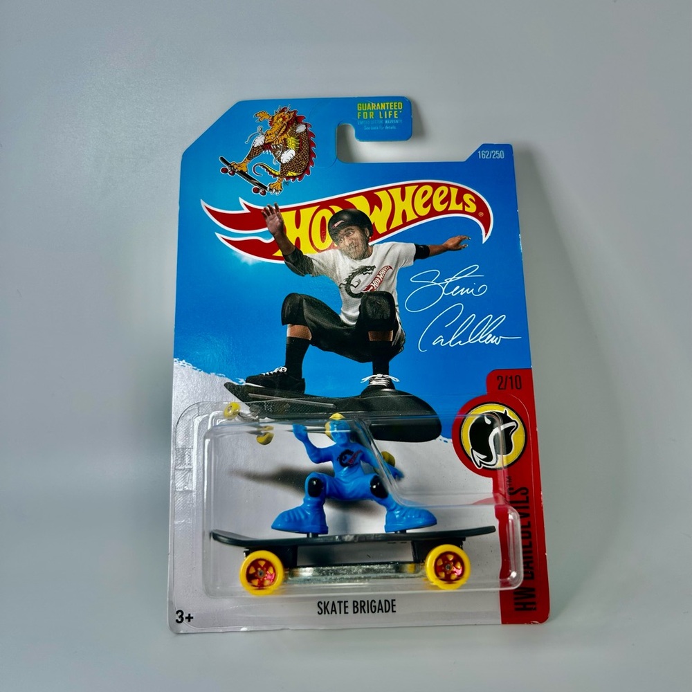 Hot Wheels HW Daredevils 2/10 Skate Brigade 162/250 Steve Caballero Blue/Black